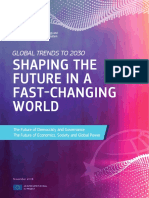 Shaping The Future in A Fast-Changing World: Global Trends To 2030