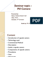 Seminar Topic On Pill Camera