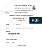 Monografia de Bioquimica Nucleicos