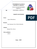 Informe - Diseño de Pozos