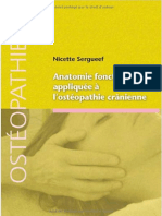 Anatomie Fonctionnelle Appliquée À L'ostéopathie Crânienne PDF