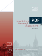 Populist Constitutionalism and Meaningful Popular Engagement