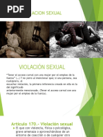 Diapositivas Dere3cho Penal 2 Violacion Sexual