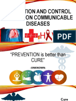 Prevention and Control of Common Communicable Diseases