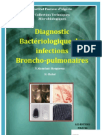 Diagnostic Bacteriologique Des Infections Broncho-Pulmonaires