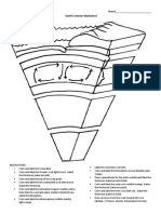 Layers of The Earth Worksheet