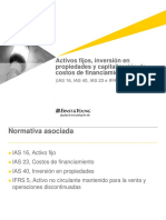 Modulo 11. Activo Fijo, Inv en Prop Capit Costos Finan (IAS 40, 23, IfRS 5) ACTUALIZADO