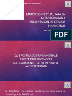 Marco Conceptual para La Elaboracion y Presentacion de Estados Financieros