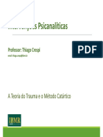 A Teoria Do Trauma e o Método Catártico 