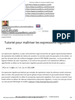 Tutoriel Pour Maîtriser Les Expressions Régulières (Regex)