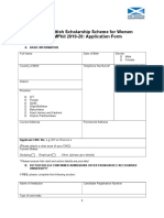 Masters Application Form 2019 - 20 0