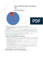 Probability Sampling