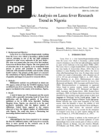 A Bibliometric Analysis On Lassa Fever Research Trend in Nigeria