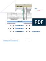 Input Data: Uniformly Loaded Ring Beam Supported On Equally Spaced Columns