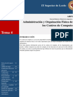 4 Administracion y Organizacion Fisica de Los Centros de Computo