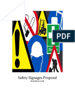 Safety Signages Proposal