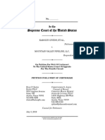 Petition For A Writ of Ceritorari, Givens v. Mountain Valley Pipeline, LLC, No. - (July 3, 2019)