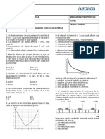 Evaluación de Física - Material