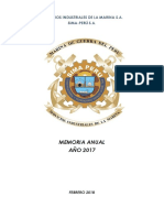 SimaPerú II Memoria Anual 2017 PDF