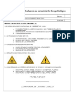 Evaluacion-RIESGO BIOLOGICO