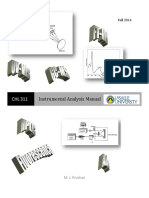 Instrumental Analysis Manual