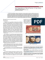 Dentistry: The Use of Indirect Resin Composites in Clinical Practice: A Case Series