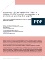 Problemáticas Socioambientales en La CUENCA DEL RÍO TUNJUELO: Una Posibilidad en La Enseñanza y El Aprendizaje de La Geografía