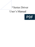 S Drive P Manual