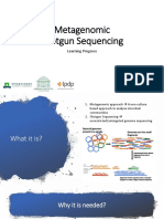 Metagenomic Shotgun Seq Learning Progress