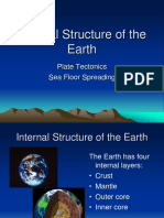 Internal Structure of The Earth: Plate Tectonics Sea Floor Spreading