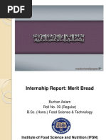 Merit Bread Internship Report Burhan