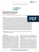 RSSI-Based Indoor Localization With The Internet of Things