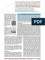 A Two Stage Fuzzy Logic Adaptive Traffic Signal Control For An Isolated Intersection Based On Real Data Using SUMO Simulator