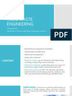 Solid Waste Engineering: Pattaraporn Kim Department of Chemical Engineering, Chulalongkorn University