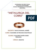 Metalurgia Del Cobre