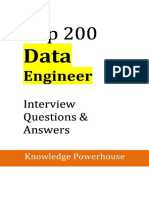 Top 200 Data Engineer Interview Question PDF