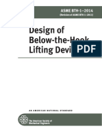 Design of Below-the-Hook Lifting Devices: ASME BTH-1-2014