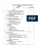 09-MBA - F0902-Mgt of Financial Services and Institutions-Syllabus