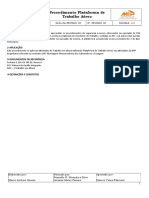 02 - Procedimento Pta - Plataforma de Trabalho Aéreo