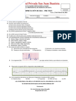 Pre Test Curso Ekg