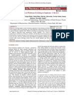 Research in Pharmacy and Health Sciences: The Notion of Platform-Switching in Implants: A Review