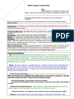 EarthscienceEarth's Layers Lesson Plan 6th Grade