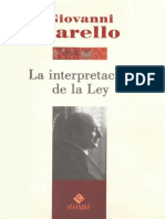 La Interpretacion de La Ley PDF