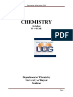 Chemistry Syllabus Bs