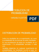 Distribuciòn Probabilidad Discreta