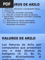 Halogenuros de Arilo - 2018 I