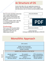 Structures of OS