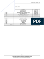 5-2. Cellular Phone Parts List: Design LOC Discription Sec Code