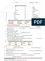 Lesson 2 A. Vocabulary