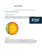 Internal Structure of Earth